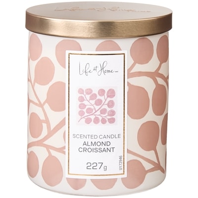Life at Home Almond Croissant Scented Candle 1 ea, $10.00/1ea