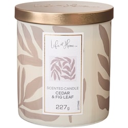 Life at Home Cedar and Fig Leaf Scented Candle 1 ea, $10.00/1ea