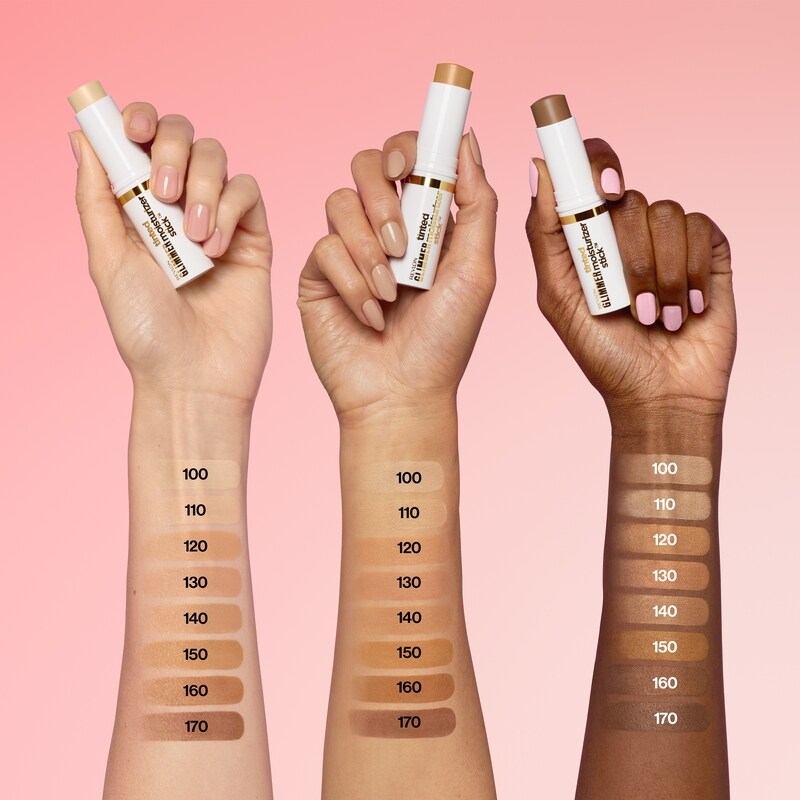 Glimmer Tinted Moisturizer Stick, 100, Lightweight Foundation