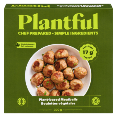 PLANTFUL Boulettes végétales 300 g, 3,16 $/100g