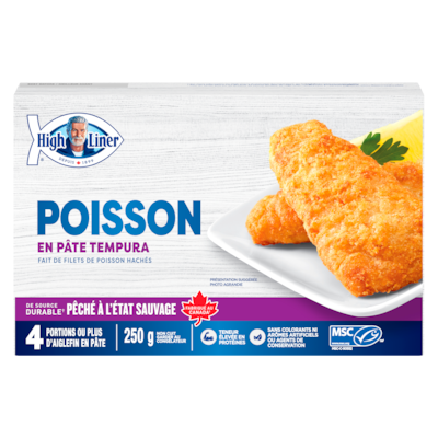 High Liner Poisson en pâte tempura 250 g, 1,20 $/100g