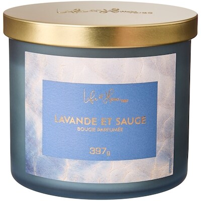 Life at Home Bougie parfumée Lavande et sauge 1 ea, 16,00 $/1ch