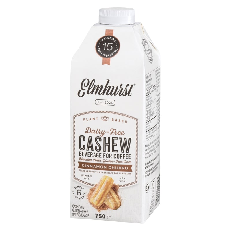 Cashew & Gluten-Free Oat Beverage Cinnamon Churro