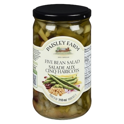 Paisley Farm Five Bean Salad 710 ml, $1.69/100ml