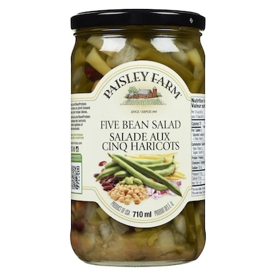 Paisley Farm Salade aux cinq haricots 710 ml, 1,69 $/100ml