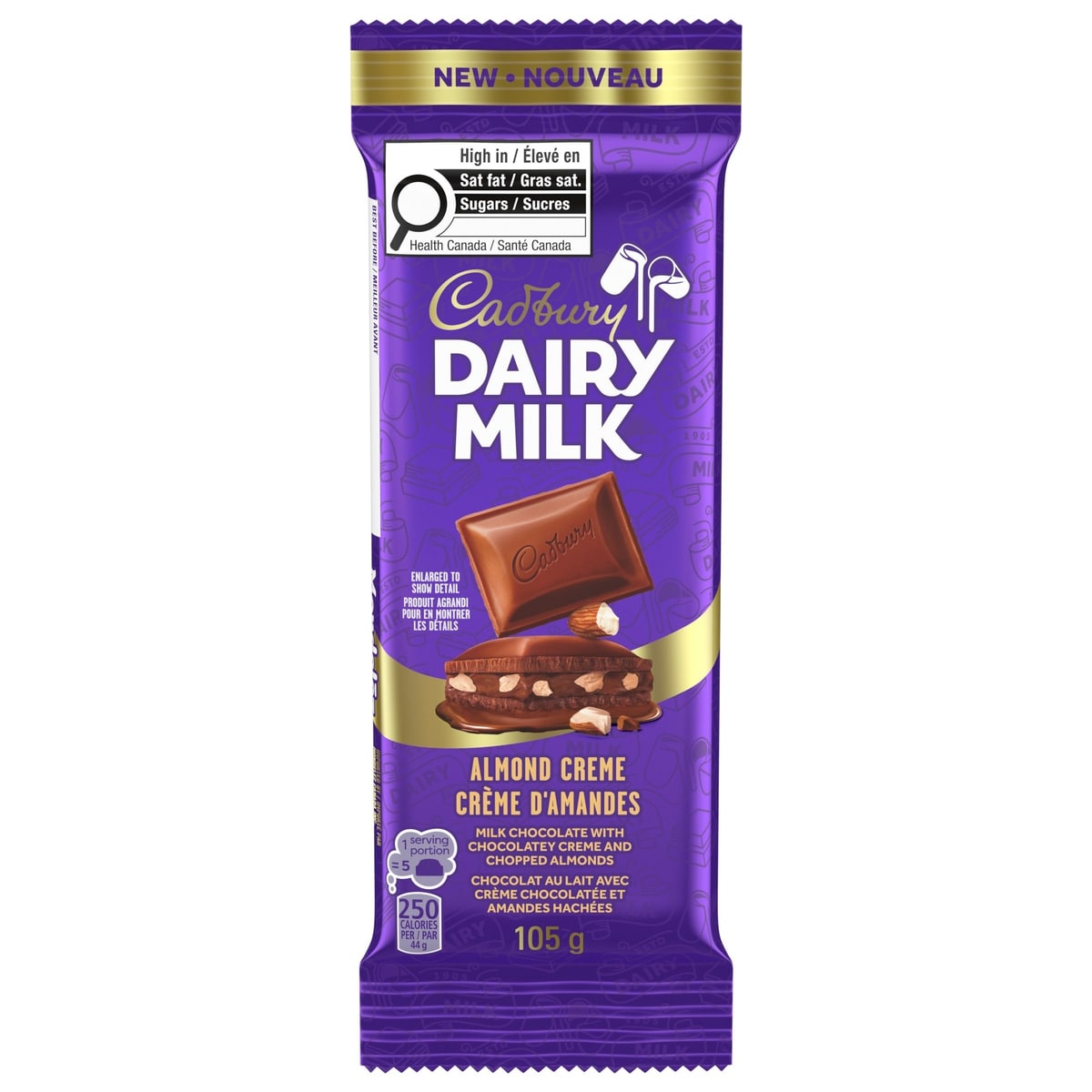 Cadbury Dairy Milk Almond Creme Chocolate Bar