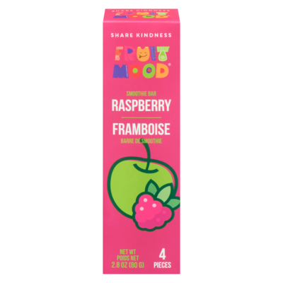 Sergio Food Barre de smoothie framboise 80 g, 5,99 $/100g