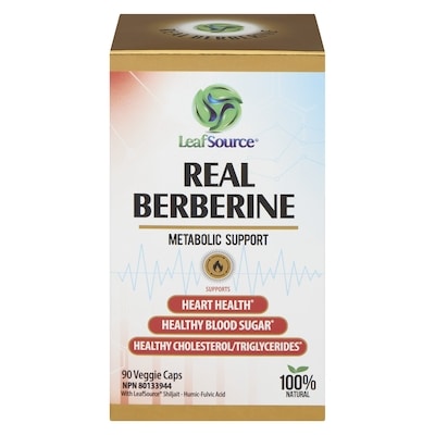 LEAF SOURCE Real Berberine 90 ea, $0.40/1ea