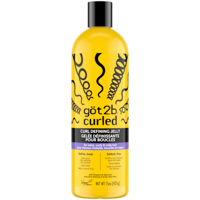 Schwarzkopf göt2b Gelée définissante pour boucles curled, pour tous les types de boucles, cheveux ondulés, frisés et bouclés 425 g, 2,59 $/100g