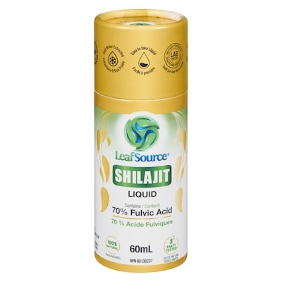 LEAF SOURCE Shilajit Liquid 60 ml, $91.65/100ml