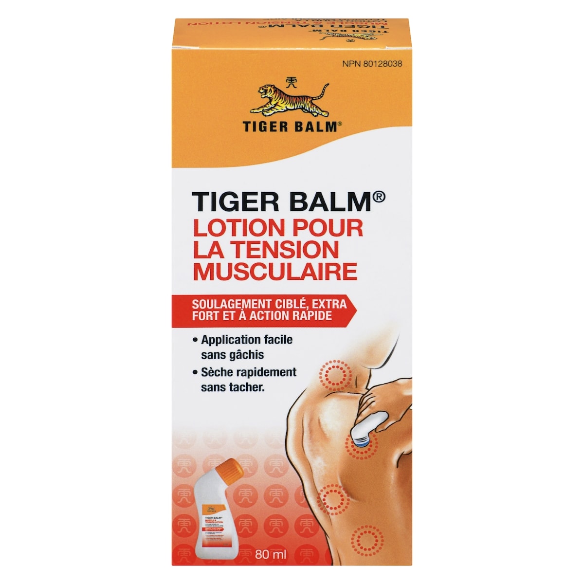 Tiger Balm Lotion pour la tension musculaire 80 ml, 27,49 $/100ml