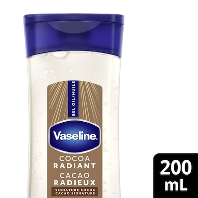 Vaseline Intensive Care Cocoa Radiant Body Gel Oil for Glowing Skin 200 ml, $4.00/100ml