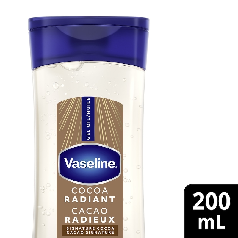 Vaseline Intensive Care Cocoa Radiant Body Gel Oil for Glowing