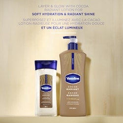 Vaseline Intensive Care Cocoa Radiant Body Gel Oil for Glowing