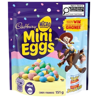 Cadbury Micro Mini Eggs 151 g, $4.30/100g