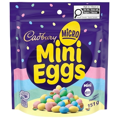Cadbury Micro Mini Eggs 151 g, 4,63 $/100g