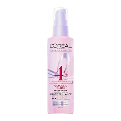 L’Oréal Sérum haute brillance sans rinçage cheveux ternes et poreux 125 ml, 8,79 $/100ml
