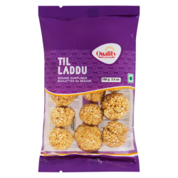 Quality Laddu au sésame 100 g, 1,29 $/100g