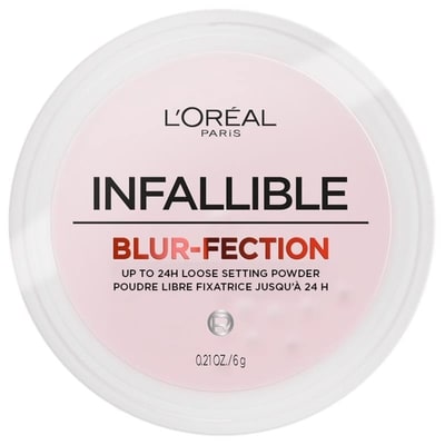 L’Oréal Poudre libre fixatrice infallible blur-fection rose pâle 1 ea, 23,99 $/1ch