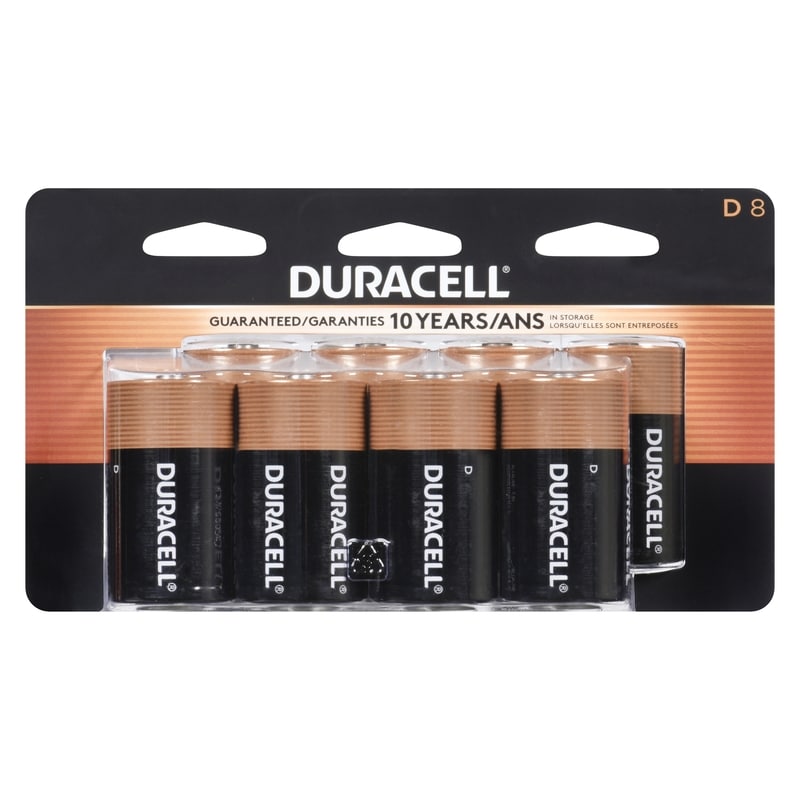 Alkaline Batteries D 8