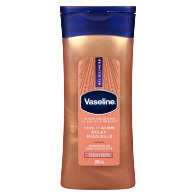 Vaseline Gel Oil Shimmering Oil Sunlit Glow 200 ml, $7.25/100ml