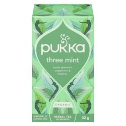 Herbal Tea Three Mint Organic