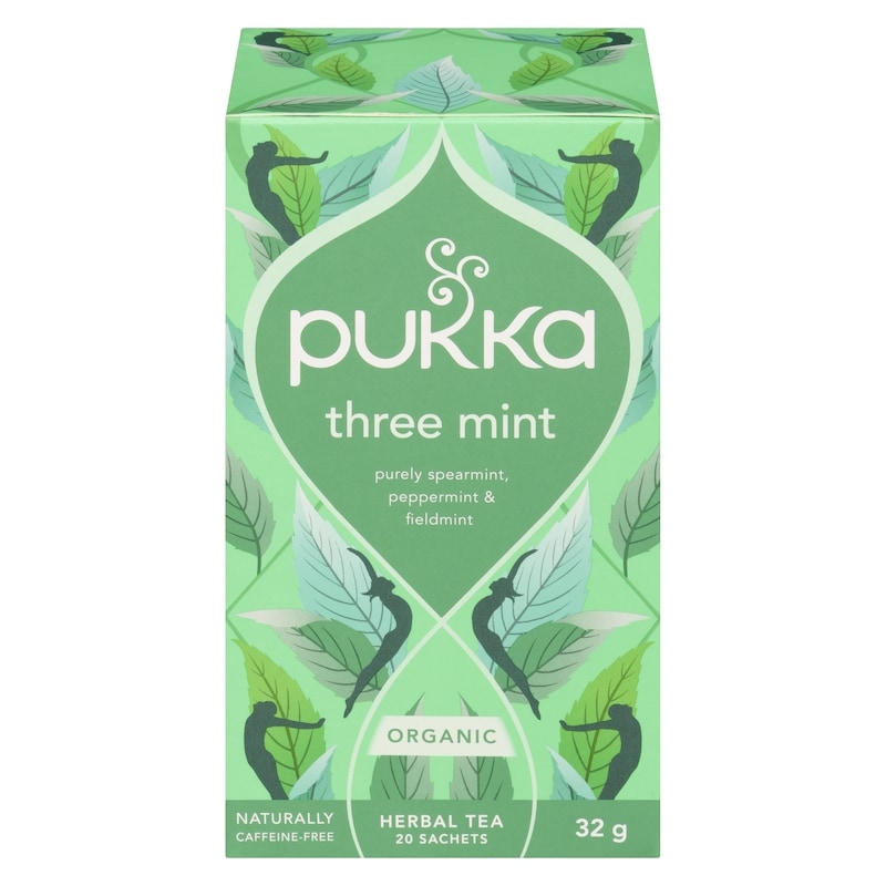 Pukka Herbal Tea Three Mint Organic - 20 ea | Zehrs