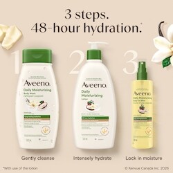 Aveeno Daily Moisturizing Body Lotion, Cocoa Butter Vanilla Scent