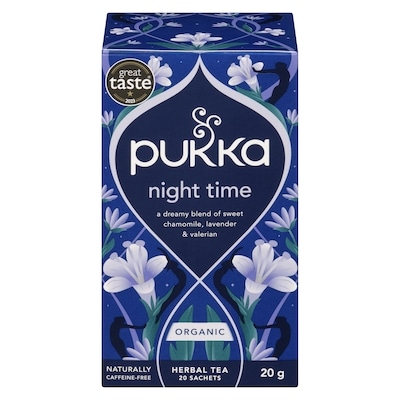 Pukka Herbal Tea Night Time Organic 20 ea, $0.52/1ea