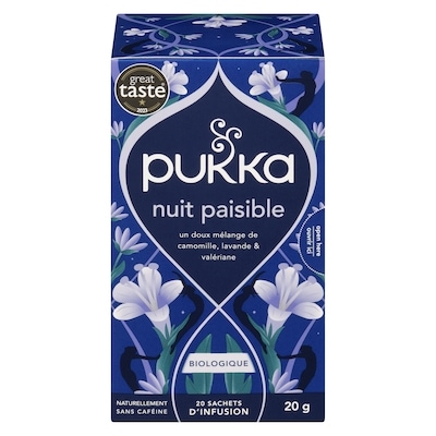 Pukka D'infusion nuit paisible biologique 20 ea, 0,52 $/1ch