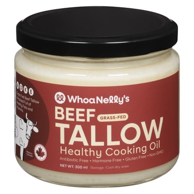 WhoaNelly's Beef Grass-Fed Tallow 300 ml, $5.66/100ml