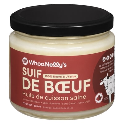 WhoaNelly's Suif 100% nourri à l'herbe de bœuf 300 ml, 5,66 $/100ml