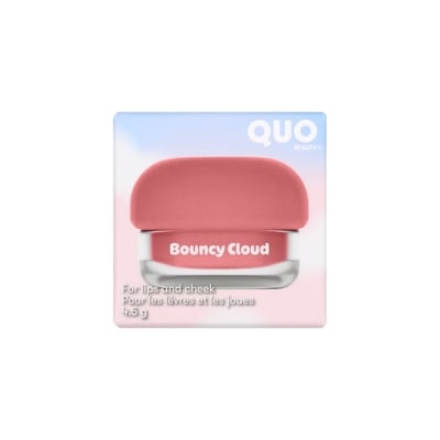 Quo Beauty Bouncy cloudpour les lèvres et les joues 1 ea, 5,89 $/1ch