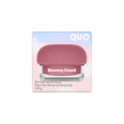Quo Beauty Bouncy cloudpour les lèvres et les joues 1 ea, 5,89 $/1ch