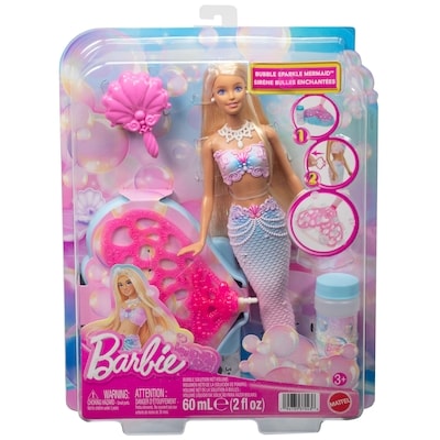 Mattel Bubble Sparkle Mermaid 1 ea, $31.49/1ea