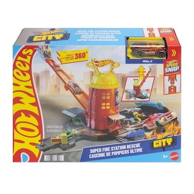 Mattel City Super Fire Station Rescue 1 ea, $33.99/1ea