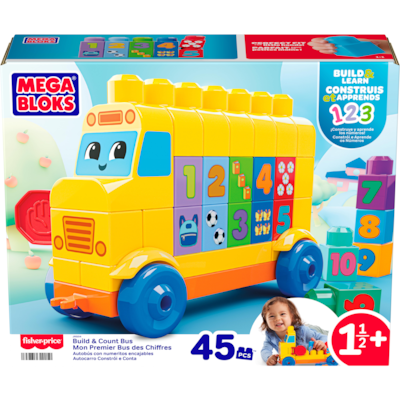 Mattel Build & Count Bus 1 ea, $18.99/1ea