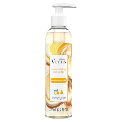 Gillette Moisturizing Shave Oil, Vanilla & Honey Scented 228 ml, $9.64/100ml