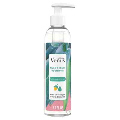 Gillette Soothing Shave Oil, Aloe & Green Tea Scented, 228 ml, $9.64/100ml