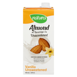 Natura Almond Beverage, Vanilla Unsweetened 946 ml, $0.42/100ml