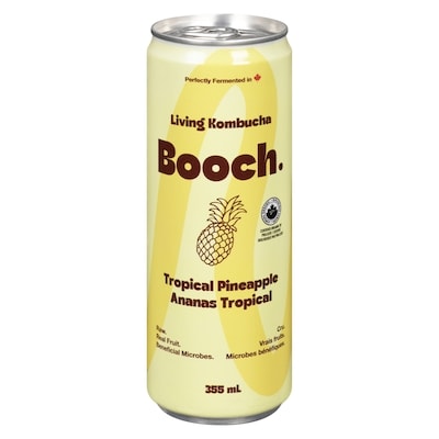 BOOCH Living Kombucha Tropical Pineapple 355 ml, $0.98/100ml