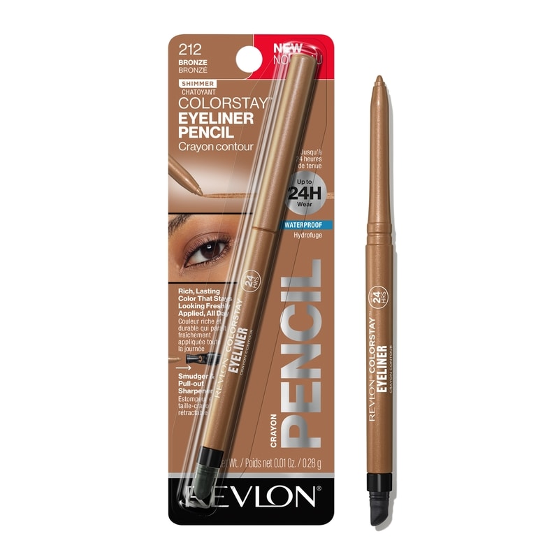 Colorstay Eyeliner Pencil, 212 Bronze, Waterproof