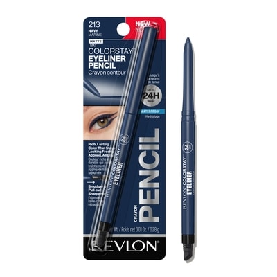 Revlon Colorstay Eyeliner Pencil, 213 Navy, Waterproof 1 ea, $12.49/1ea
