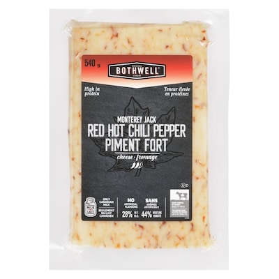 Bothwell Fromage monterey jack piment fort 28% m.g. 540 g, 2,59 $/100g