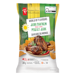 le Choix du Président Croustilles saveurs du monde poulet jerk 200 g, 1,65 $/100g