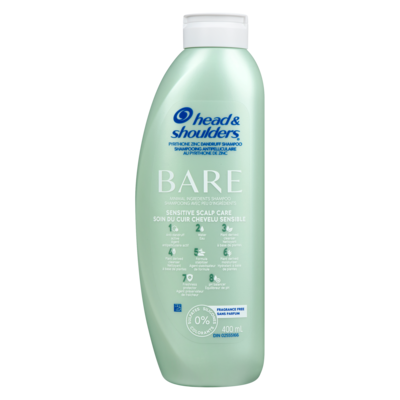 Head & Shoulders BARE Shampoo 400 ml, $3.75/100ml