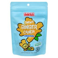 Gold Kili Chewy Ginger Candy 85 g, $3.52/100g
