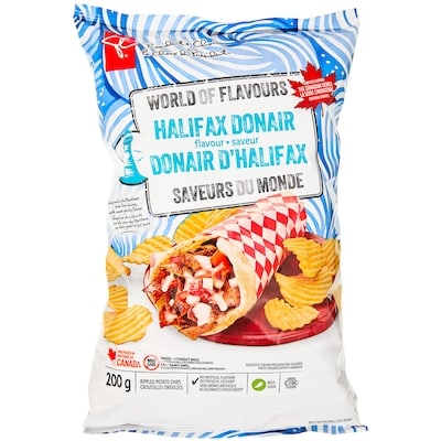 President's Choice World of Flavours Chips, Halifax Donair 200 g, $1.25/100g