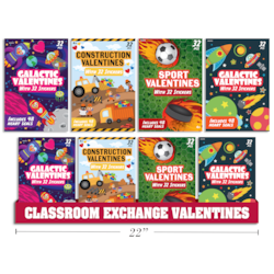 null Valentine Boys Cards with stickers 1 ea, $3.00/1ea