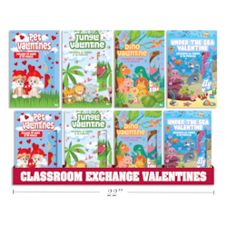 null Deluxe Valentines Exchange Cards Asst 1 ea, $4.00/1ea